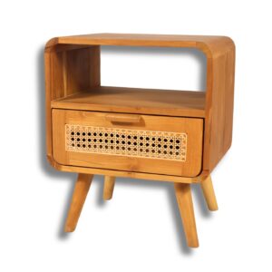 Solara Rattan - Bedside Table