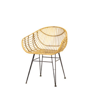 Maila Chair - Metal Synthetic