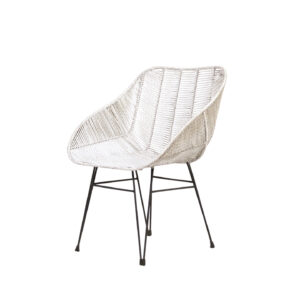 Big Simon Chair - Metal Synthtic