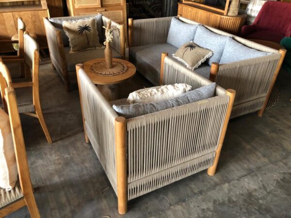 Sofa Sunny Synthetic Weaving - Gambar 4
