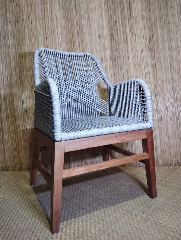 Tania TT Chair Palangan - Teakwood Synthetic