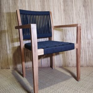 Stacking Chair - Teak Rope