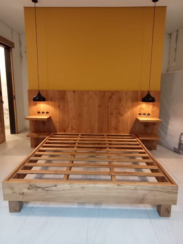 Bed Frame With Separate Head