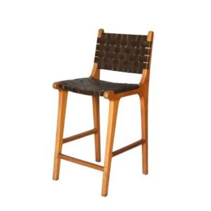 Oscar Leather Bar Stool