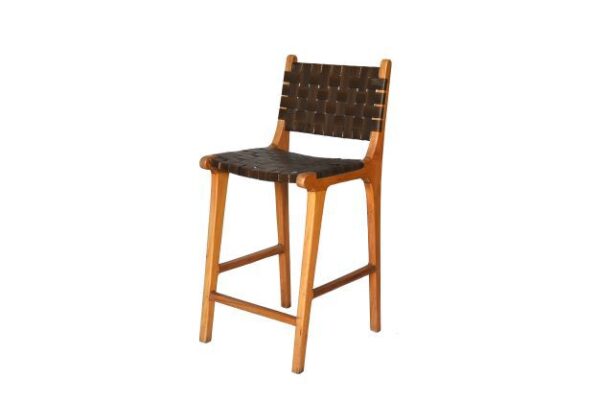 Oscar Leather Bar Stool