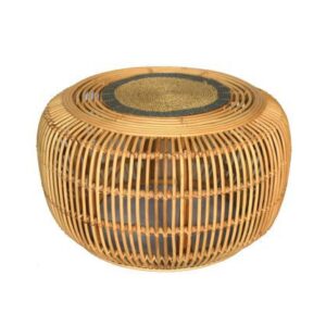 Round Coffee Table - Rattan Indoor