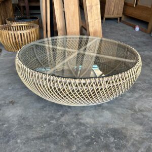 Big Round Coffee Table - Syntetic