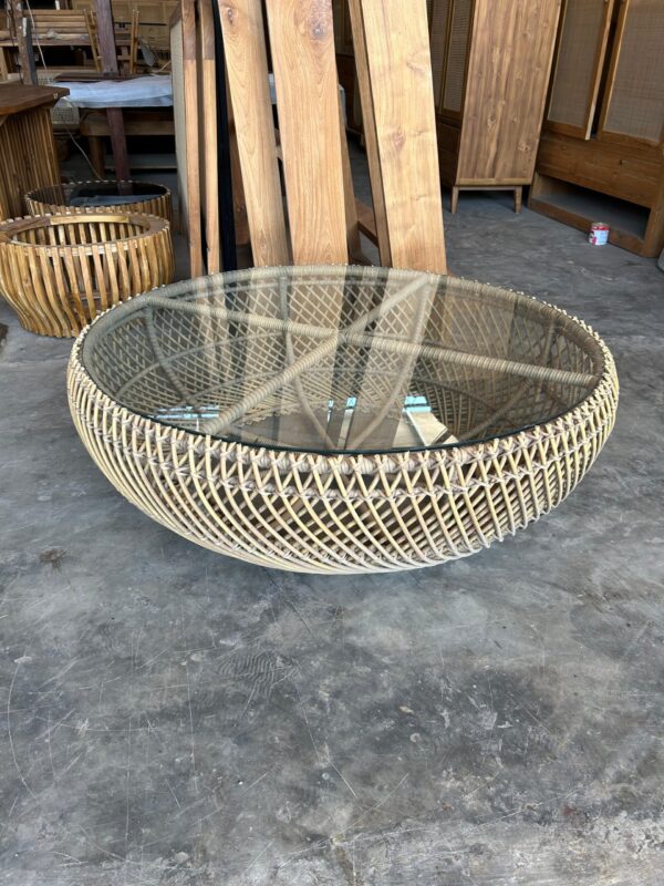 Big Round Coffee Table - Syntetic