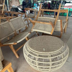 Round Coffee Table - Syntetic