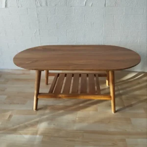Long Table Oval With Shelf