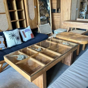 Coffee Table With Glass