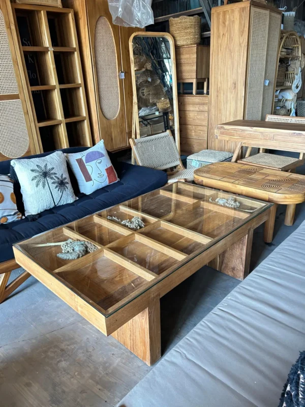 Coffee Table With Glass