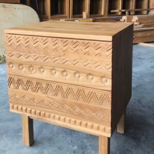 Side Table Mix Motif - 2 Drawers