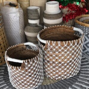 Laundry Basket Mix With Thread