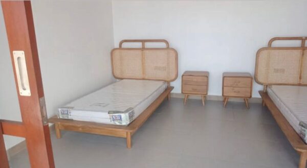Bedframe Combined Rattan Mata Ayam