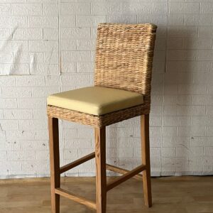 Bar Stool Eceng Gondok Weaving