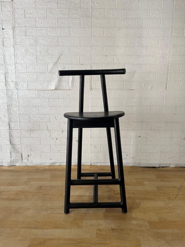 Bar Stool - Black Teakwood