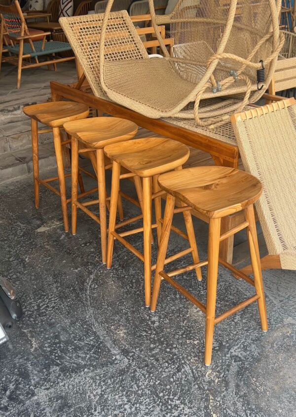 Bar Stool Full Teakwood