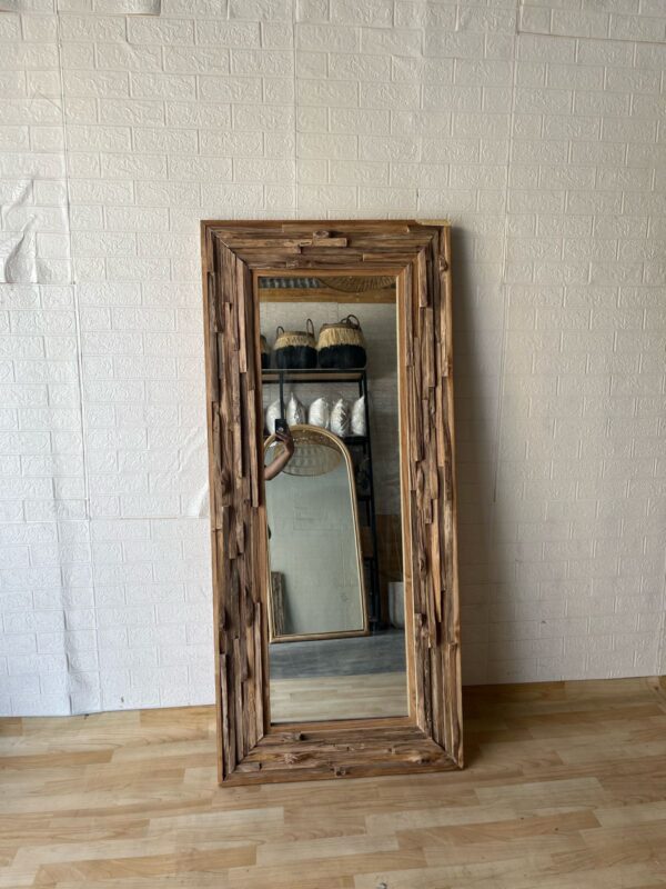Reclaimed Teak Mirror