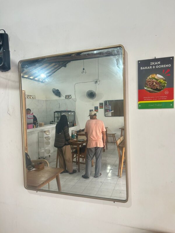 Gold Metal Frame - Mirror