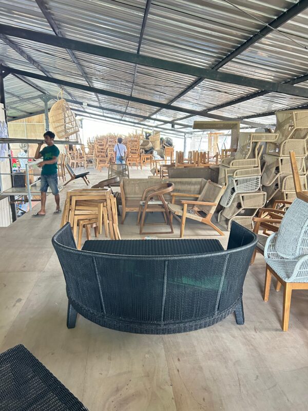 Outdoor Daybad - Syntetic Weaving - Gambar 3