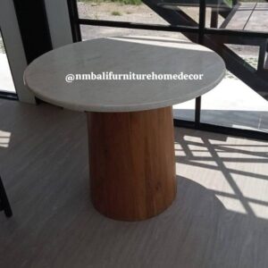 Round Dining Table - Top Terazzo