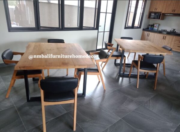 Dining Table Set - Solid Teak