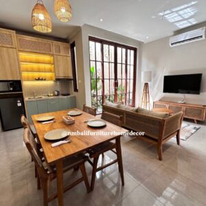 Dining Table Set Solid Teak