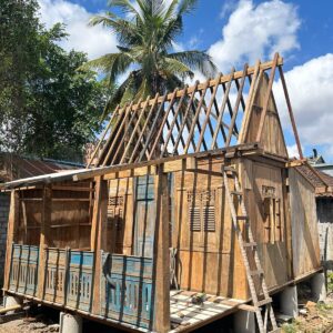Wooden Antique House - Medium Size