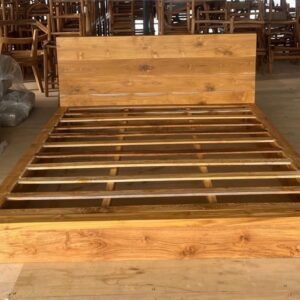 King Size Bedframe Full Teakwood