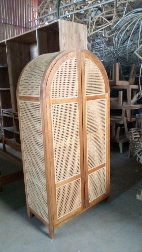 Wardrobe Top Oval - Teakwood