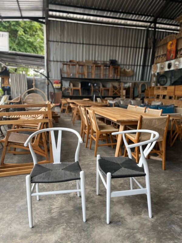 Visbon Chair - Teak Synthetic - Gambar 2