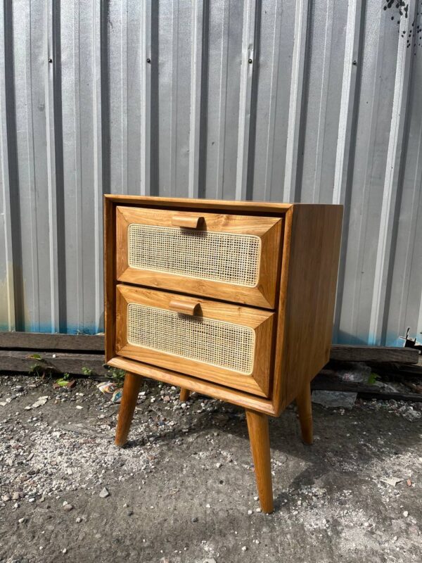 Side Table - Combined Rattan - Gambar 2