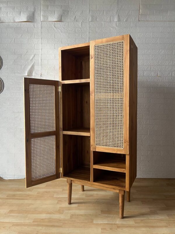 Wardrobe Combined Rattan - Gambar 3