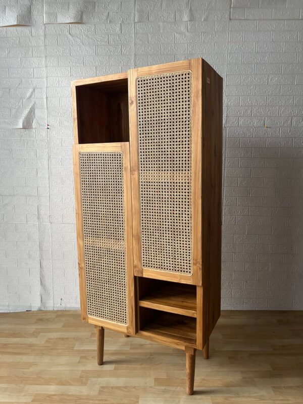 Wardrobe Combined Rattan - Gambar 2