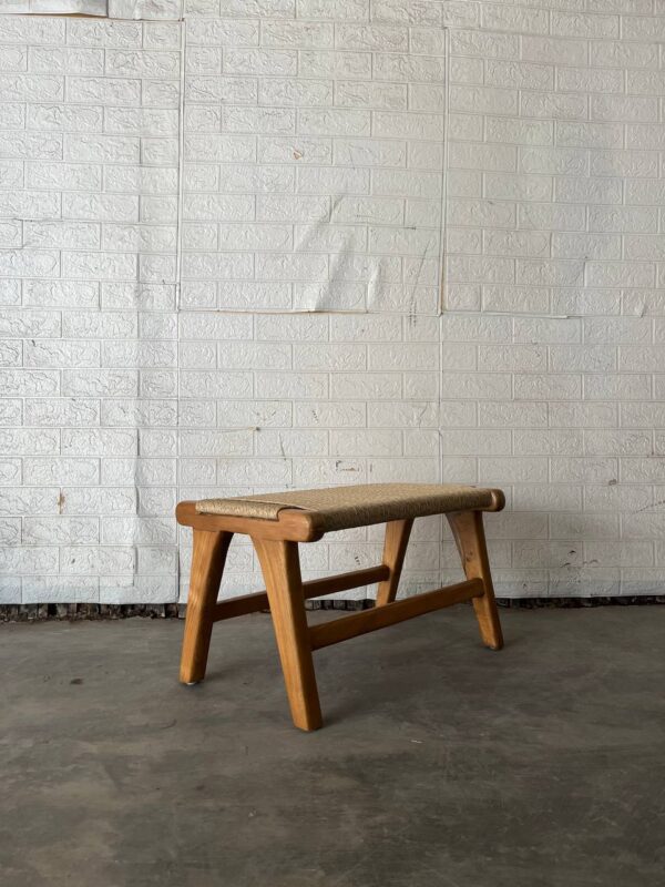 Stool Low Tania Weaving - Gambar 2