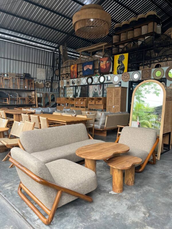 Single Sofa - Full Teak Wood - Gambar 2