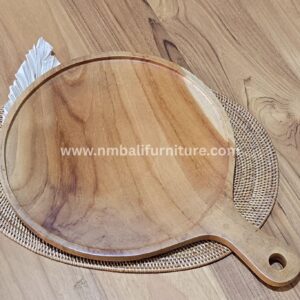 Round Wooden Serving Board