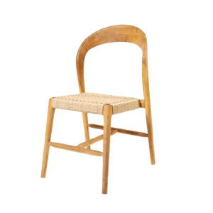 Delona Chair- Teakwood and Synthetic