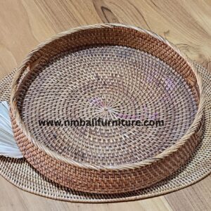 Rattan Food Tray Nmbali