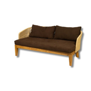 Oval Synthetic - Long Sofa