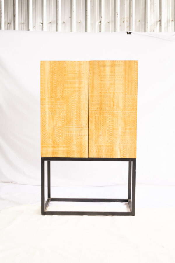 Wardrobe Teakwood Leg Iron - Gambar 2