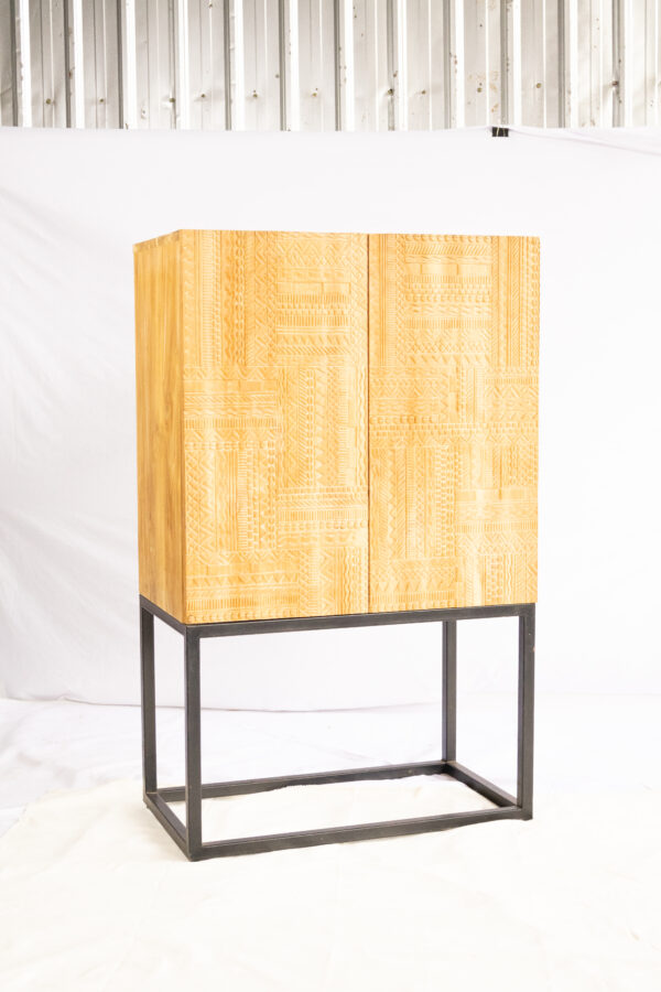 Wardrobe Teakwood Leg Iron