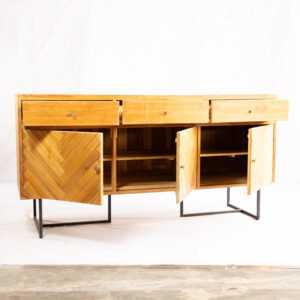 Venosia Cabinet- Teakwood