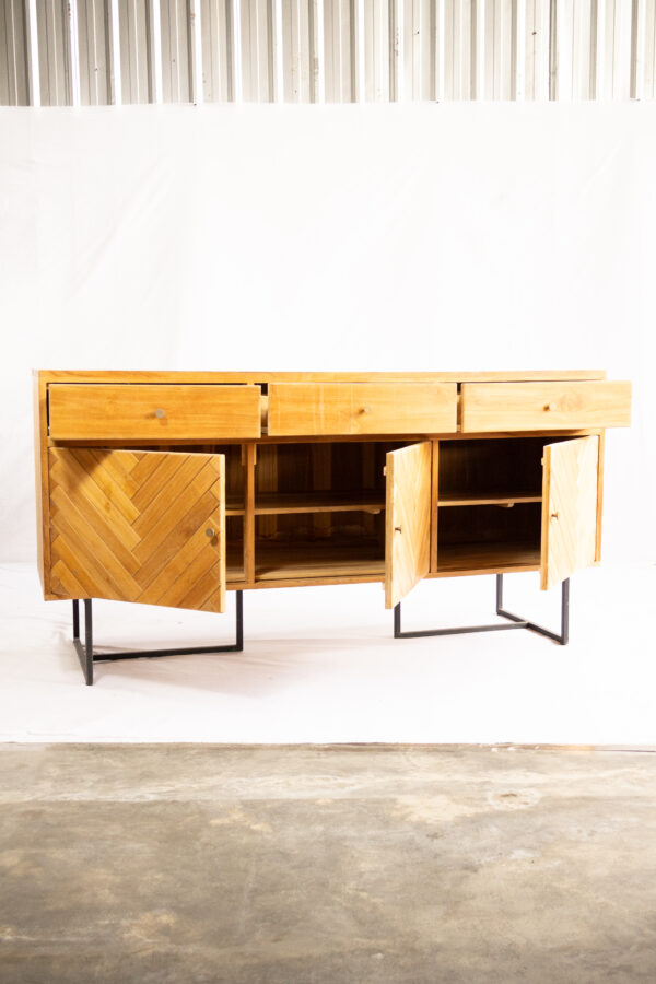 Venosia Cabinet- Teakwood