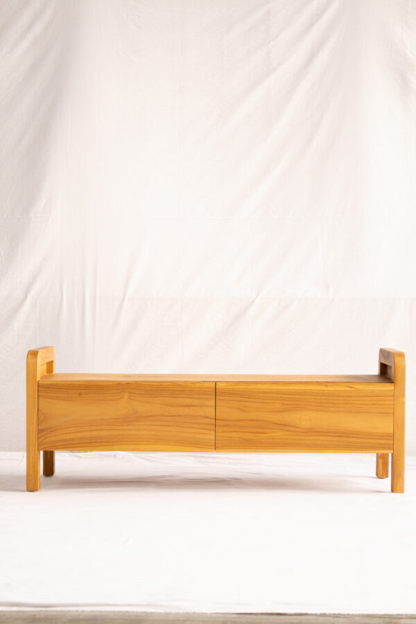 Delbyora Cabinet- Full Teakwood - Gambar 3