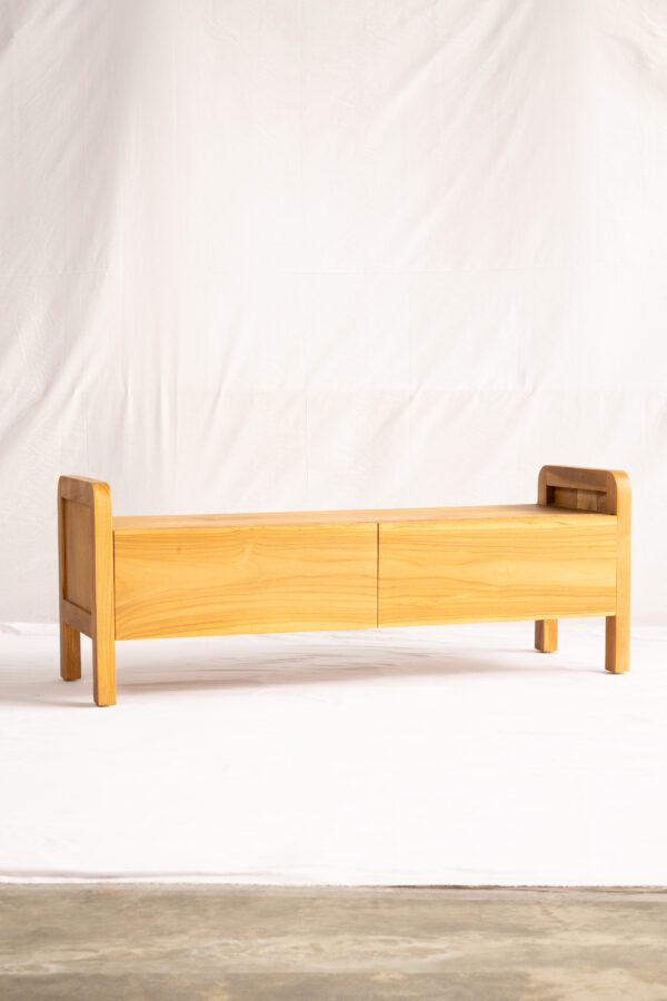 Delbyora Cabinet- Full Teakwood - Gambar 2