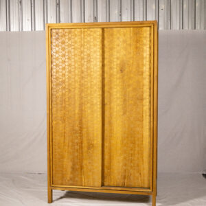 Wardrobe Teakwood Sliding Door