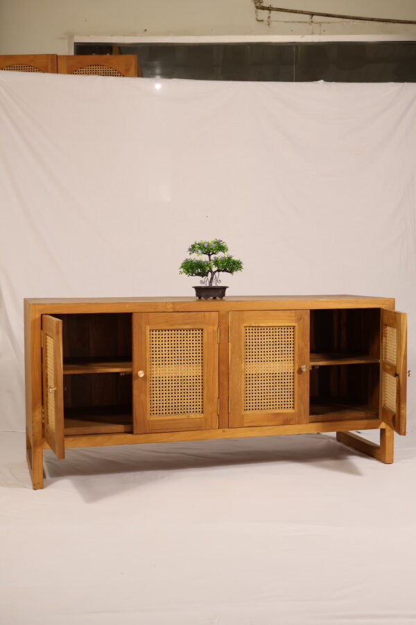 Eciro Cabinet-Full Teakwood - Gambar 2
