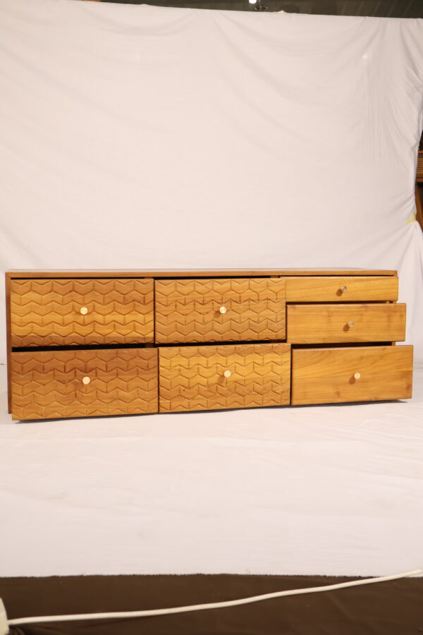 Piece Cabinet-Full Teakwood - Gambar 2